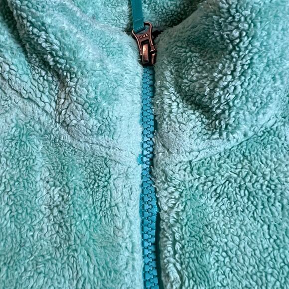 The North Face Girls Fleece Full Zip Jacket Size Large Colorful Outdoors Warm - Picture 9 of 12